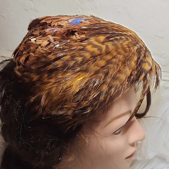 Vintage Pheasant feather fascinator‎ - Picture 8 of 8